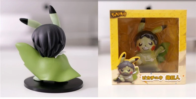 

Pokemon Anime Pikachu Cos Hulk Hand-made Doll Birthday Gift for Male and Female Friends and Classmates