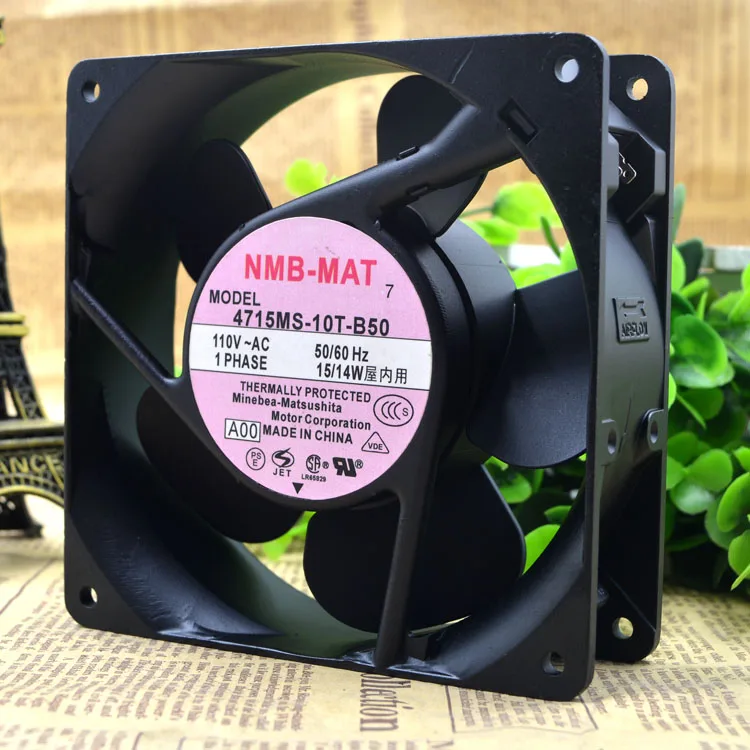 

New original 4715MS-10T-B50 110V 100V 12038 15W 12CM axial cooling fan