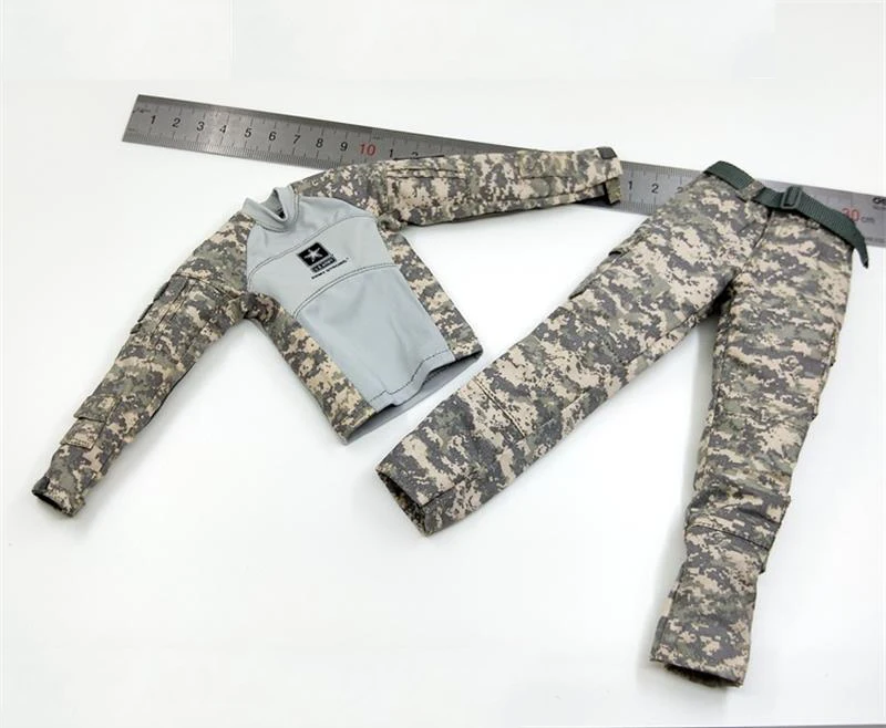 Рубашка и брюки мужские в стиле милитари ES GA1005 12 дюймов | Игрушки хобби