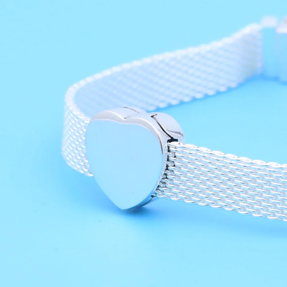 Volayer бусины из стерлингового серебра 925 любящее сердце клип очаровательный