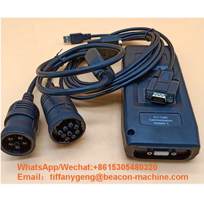 

Excavator Diagnostic Tool and Communication Adapter Group ET3 with CAT diagnostic tool 317-7485