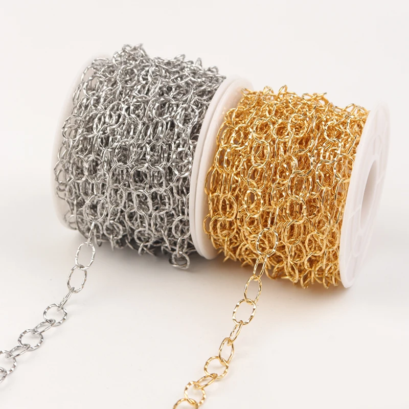 100 см ожерелье в виде цепочки из нержавеющей стали для мужчин и женщин КУБИНСКИЙ