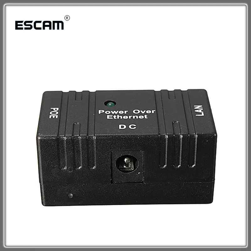 POE пассивный инжектор сплиттер настенное крепление RJ45 выключатель питания Ethernet
