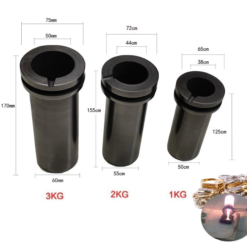 Графитовый тигель плавильная печь золотого и серебряного цвета аксессуары для