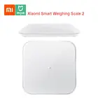 Смарт-весы Xiaomi 5,0 Mi, совместимые с Bluetooth, со светодиодным экраном, цифровые, с поддержкой Android, iOS