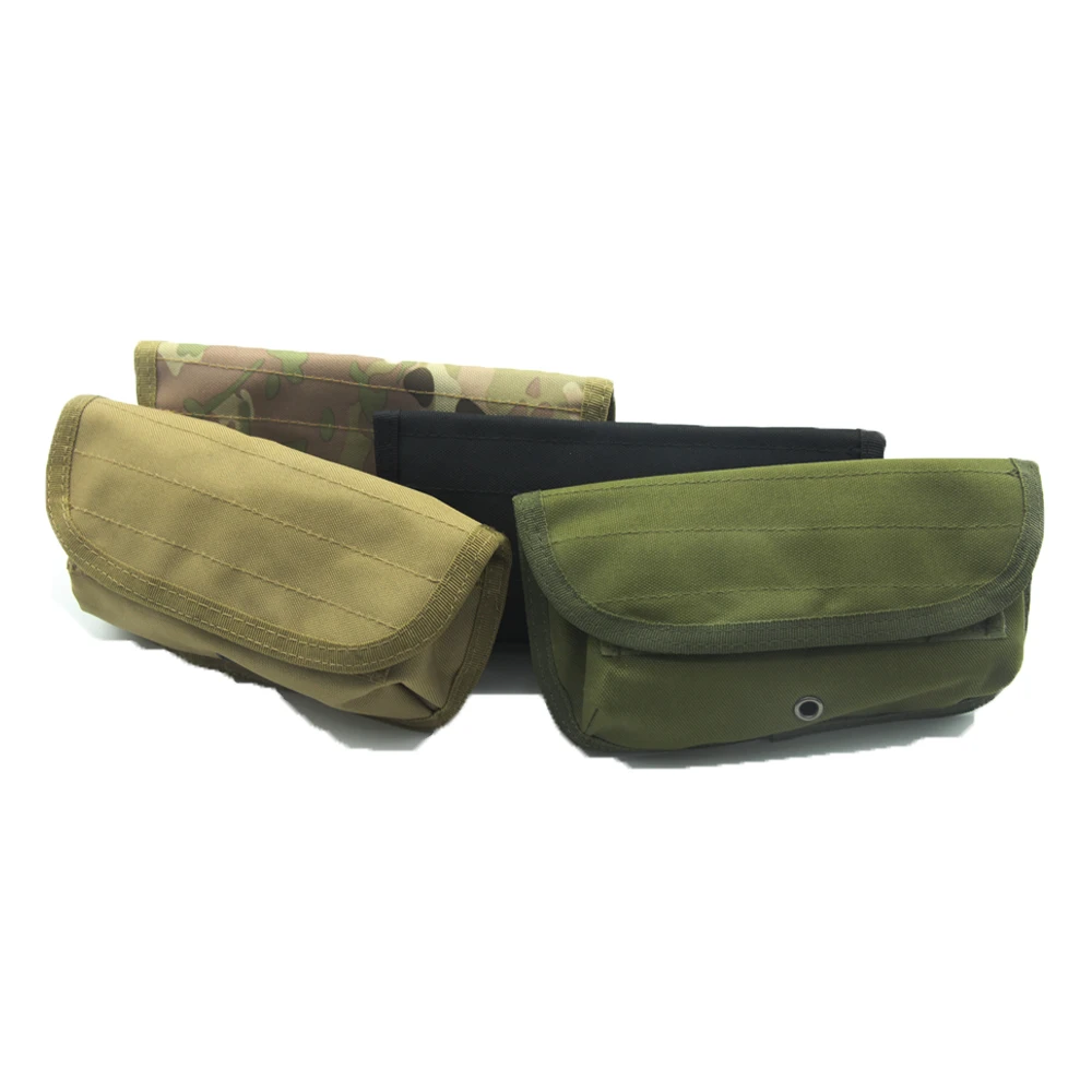 Tactical Pistol Molle 12 Gauge Mag Pouch Military 12G Shotgun Cartridges Bullet Case Hunting Portable Shell Holder Carrier | Спорт и
