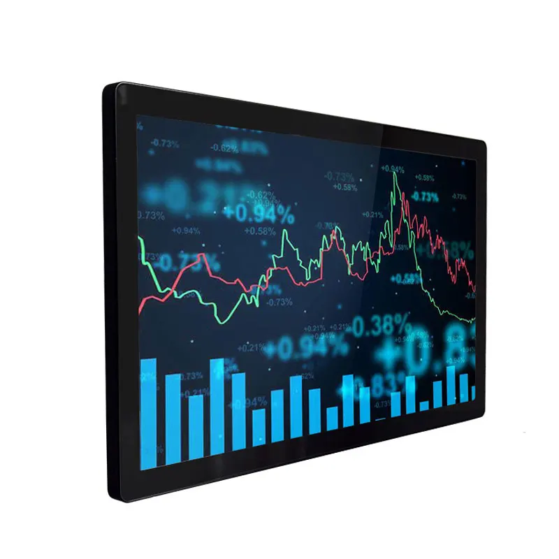 10 4 Inch монитор VGA/HDMI/DVI/USB емкостный Сенсорный экран промышленный Дисплей