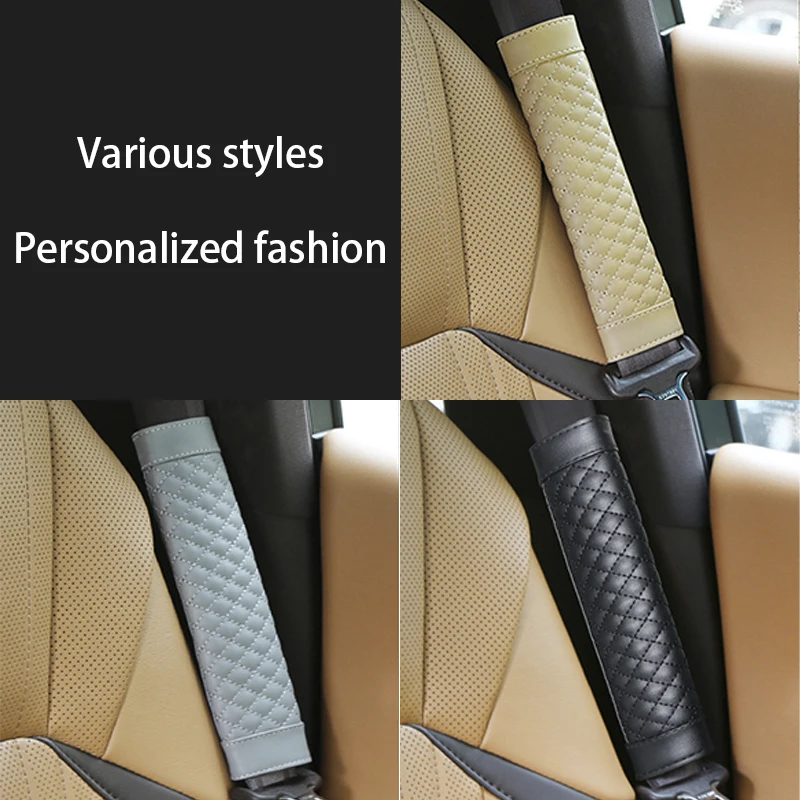 Накладка для ремня безопасности автомобиля черные Наплечные прокладки из