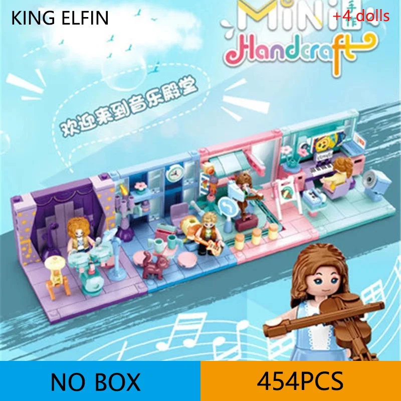 

454 шт., Детский конструктор «Музыкальный магазин»