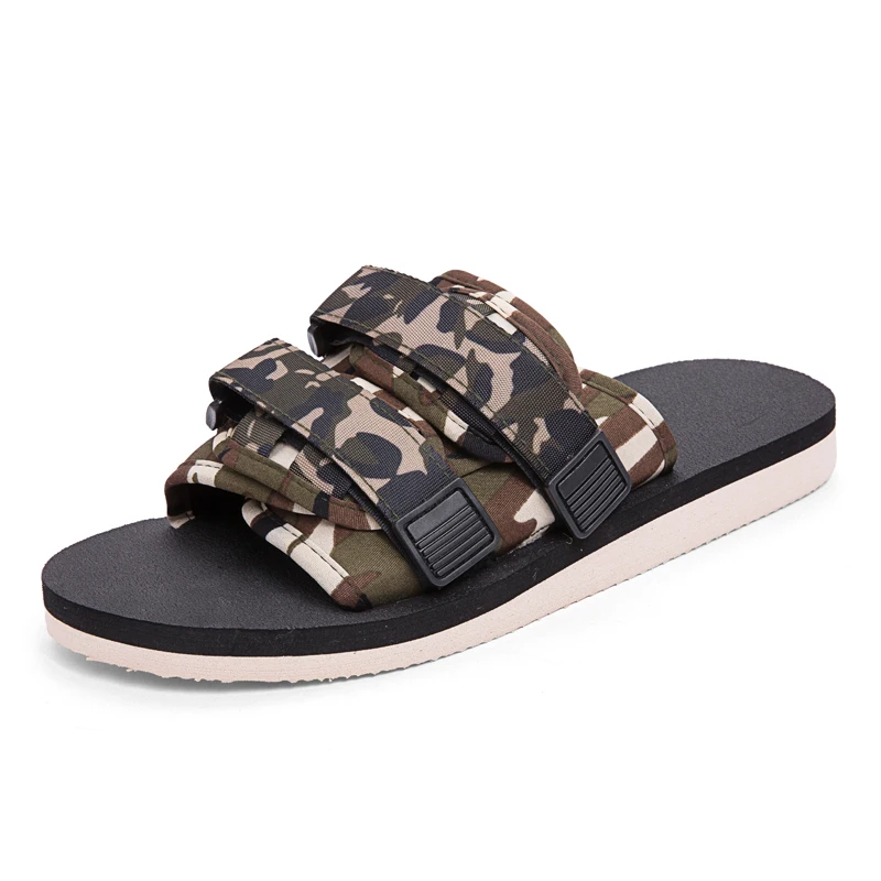 

Fashion Camouflage Slippers Men Summer Outdoor Mens Casual Shoes Unisex Slides Big Size 35-46 Beach Sandals Zapatos Hombre