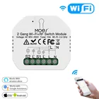 2 способа двойной Управление, Wi-Fi + RF433 умный светильник Модуль автоматического включения света приложение Smart Lifeприложение Tuya дистанционного Управление работать с Alexa Google