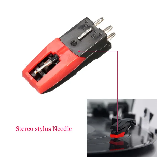 1 шт. граммофон для записи netic Cartridge Stylus с Lp виниловые иголки аксессуары шитья