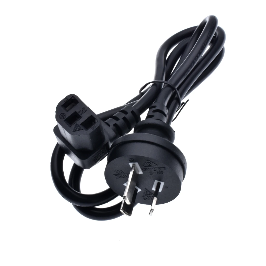 SAA Сертификация в австралийском стиле с 3 зубцами до 90 градусов прямоугольного IEC