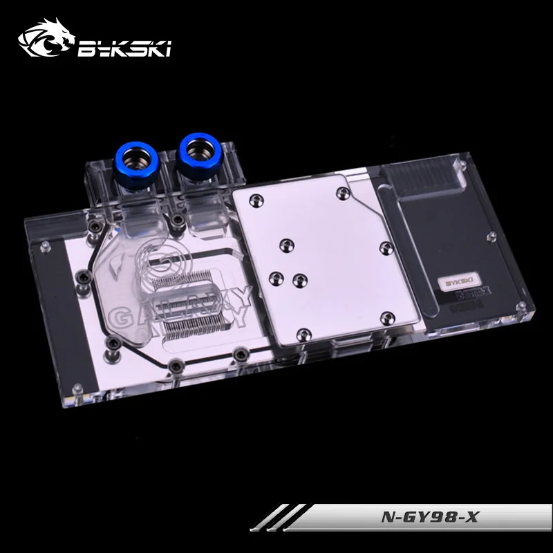 Блок водяного охлаждения Bykski gpu для galaxy gtx 980/gtx 980 gamer/gtx 970/gtx 970 gamer block RGB / RBW cooler N GY98