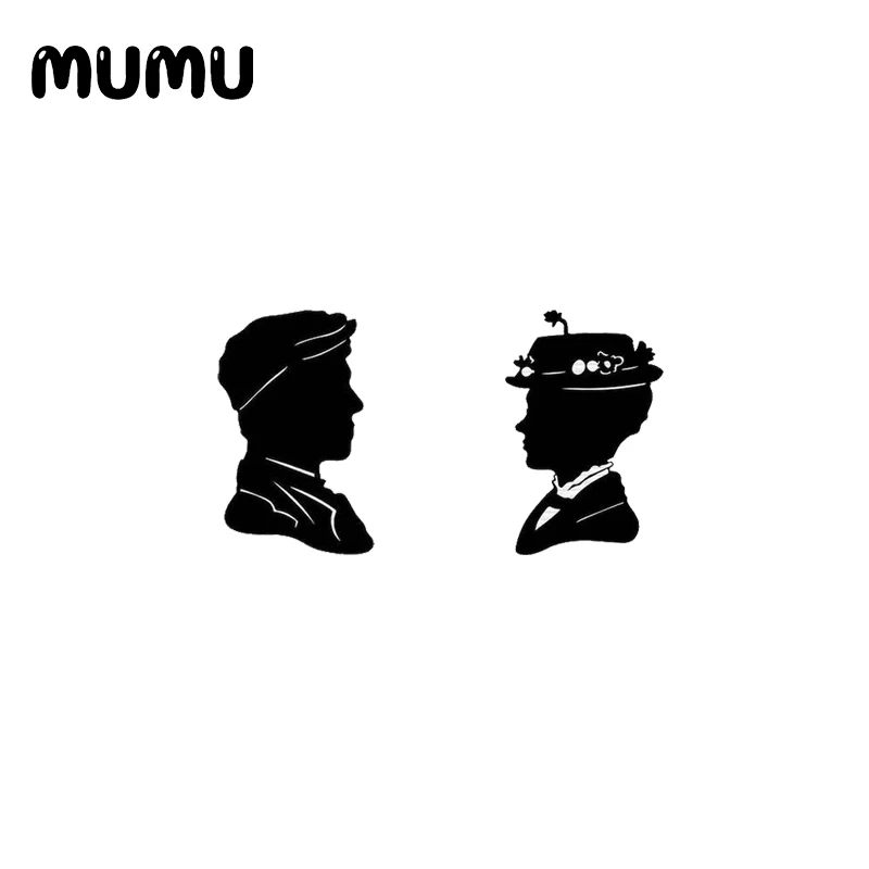 2021 Новинка Мэри Поппинс серьги-гвоздики в форме Забавный эпоксидные украшения