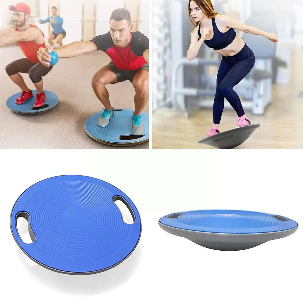 

Yoga Balance Board Fitness 360 Degree Fitness Rotation Stability Round Balance Board Massage Waist Twisting Disc Exercise P T6a2