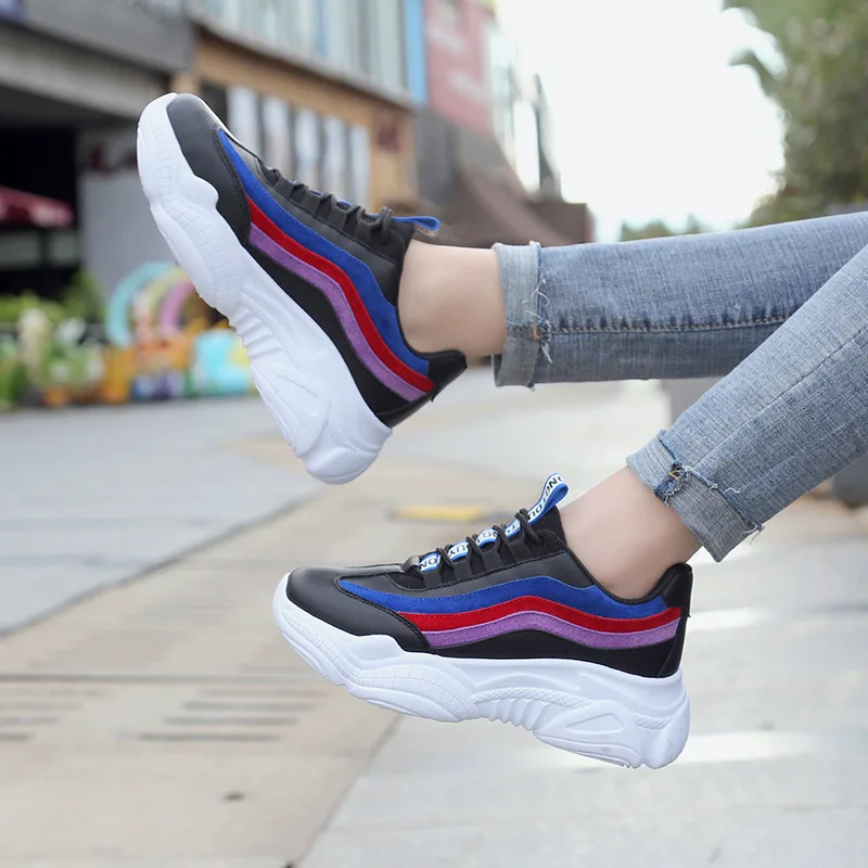 

2020Casual shoes spring and autumn mesh women's shoes flat bottom with stylish and comfortable women's sports shoes C0027