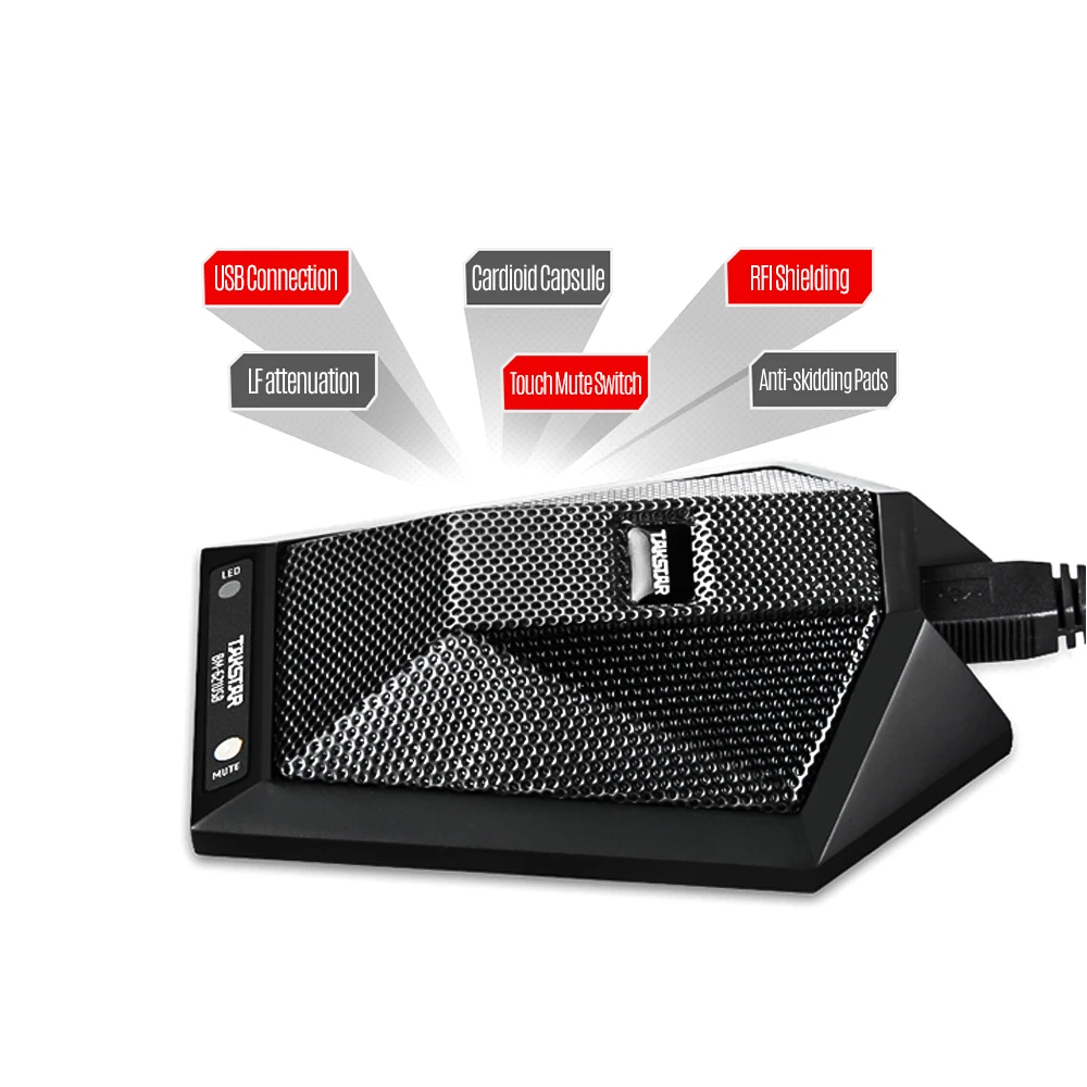 USB микрофон для конференц связи Кардиоидная Plug and Play компьютерных сетей встреча в