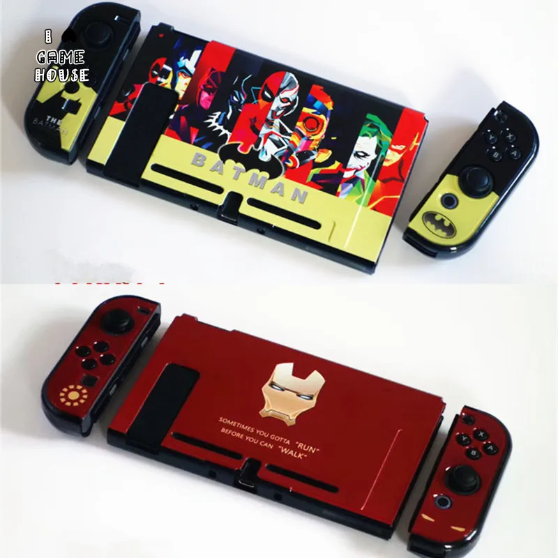 Защитный чехол FoPcc NS жесткий водонепроницаемый для Nintendo Switch Joycon|station charger|station