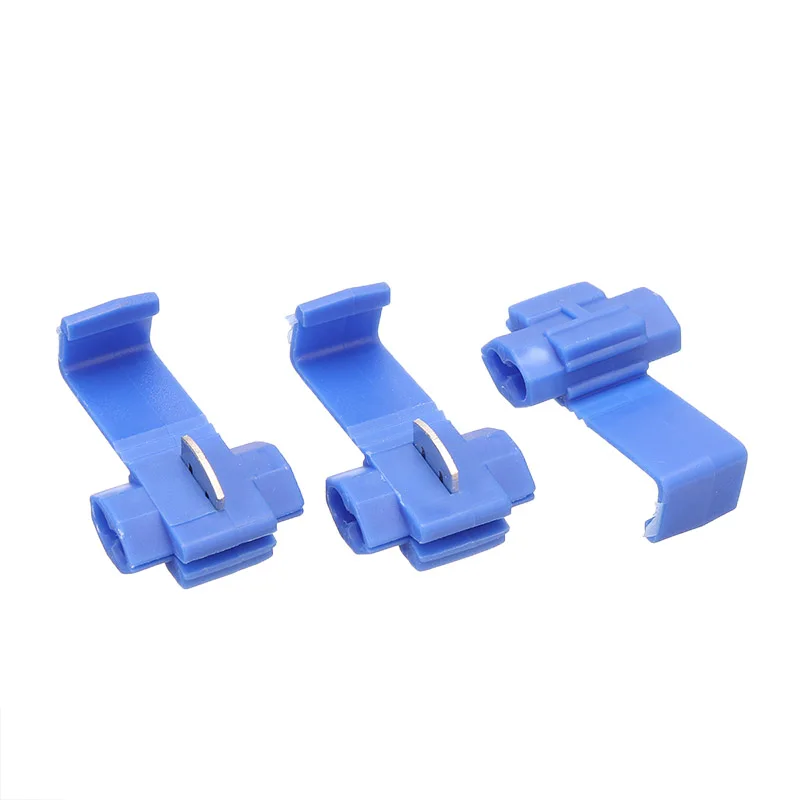 100pcs Scotch Lock Electric Wire Cable Connectors Quick Splice Crimp Terminals without Breaking Line for Electrical Part - купить по