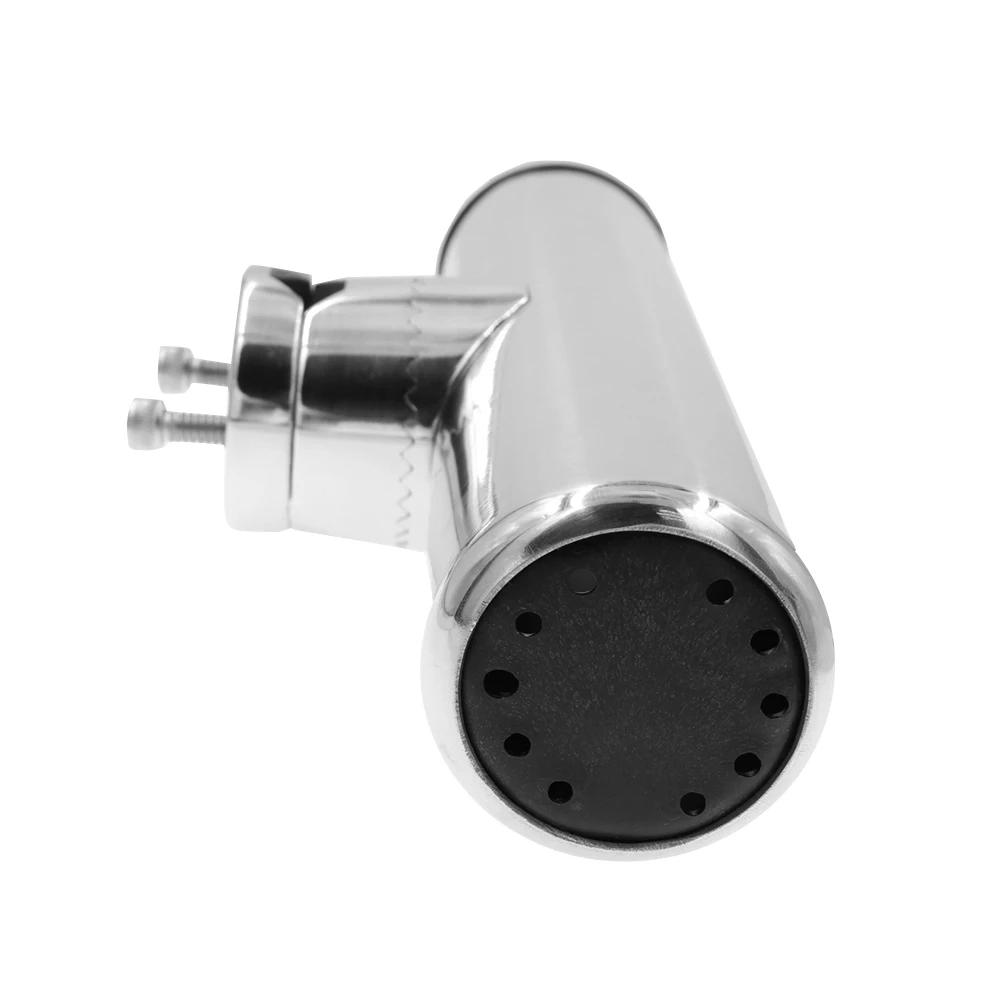 

Marine Fishing Rod Holder Pole Stainless Steel Boat Fishing Stand Bracket Fishing Boat Accessory Tool fit for Rails 22 ~ 26 mm