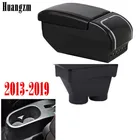 Подлокотник для Peugeot 208, контейнер для хранения 2012-2018, автомобильный держатель, пепельница, аксессуары для интерьера, телефон USB 2017, 2016, 2015