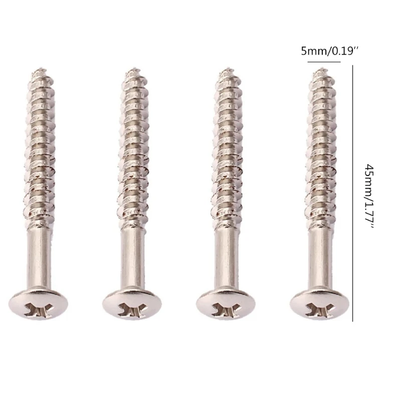 

Set of 20 Neck Joint Bushings and Bolts for Electric Guitar Electric Guitar Parts Matching Screws G99D