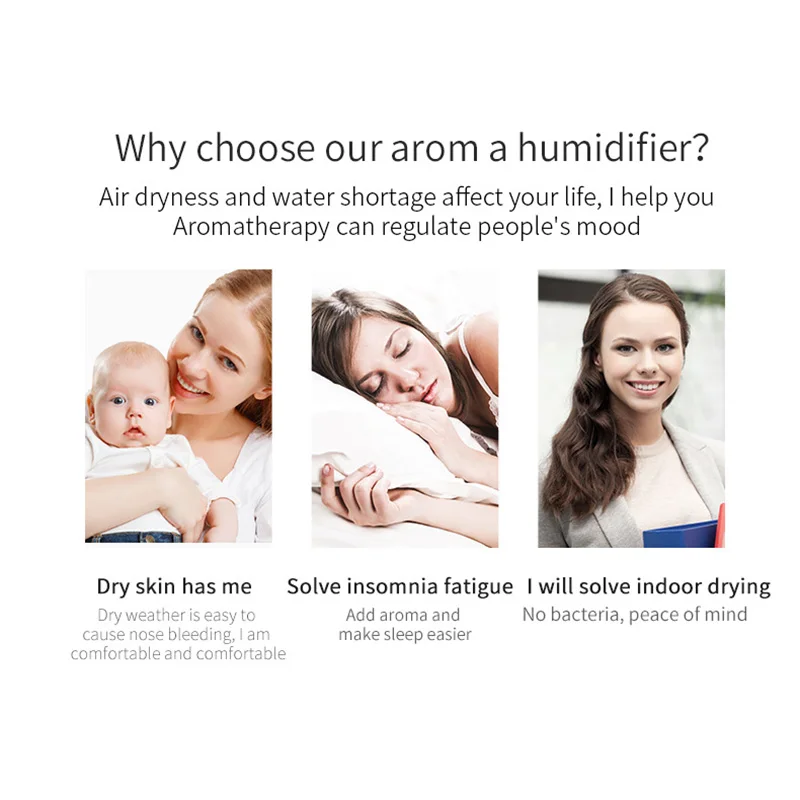 Керамический ультразвуковой увлажнитель воздуха 200 мл | Дом и сад