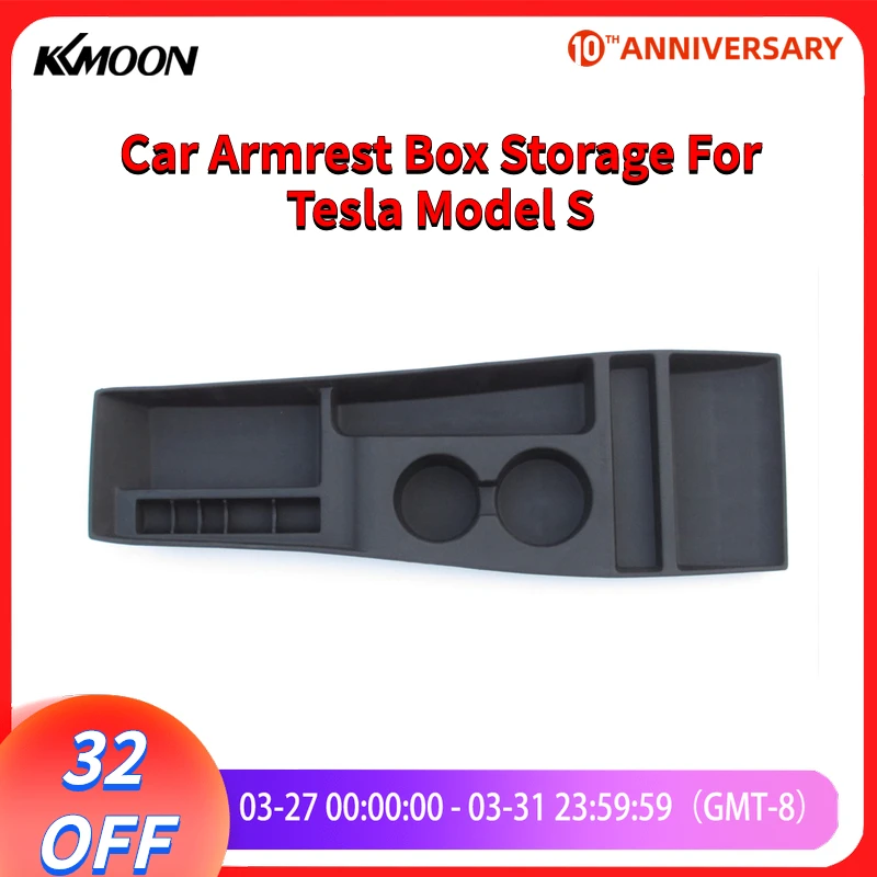 Ящик для хранения в подлокотнике автомобиля центральной консоли Органайзер