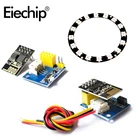 ESP8266 ESP-01 Беспроводной WI-FI модуль, WS2812 RGB светодиодный светильник Панель контроллер модуль для Arduino DIY Электроники Светодиодный дисплей комплект