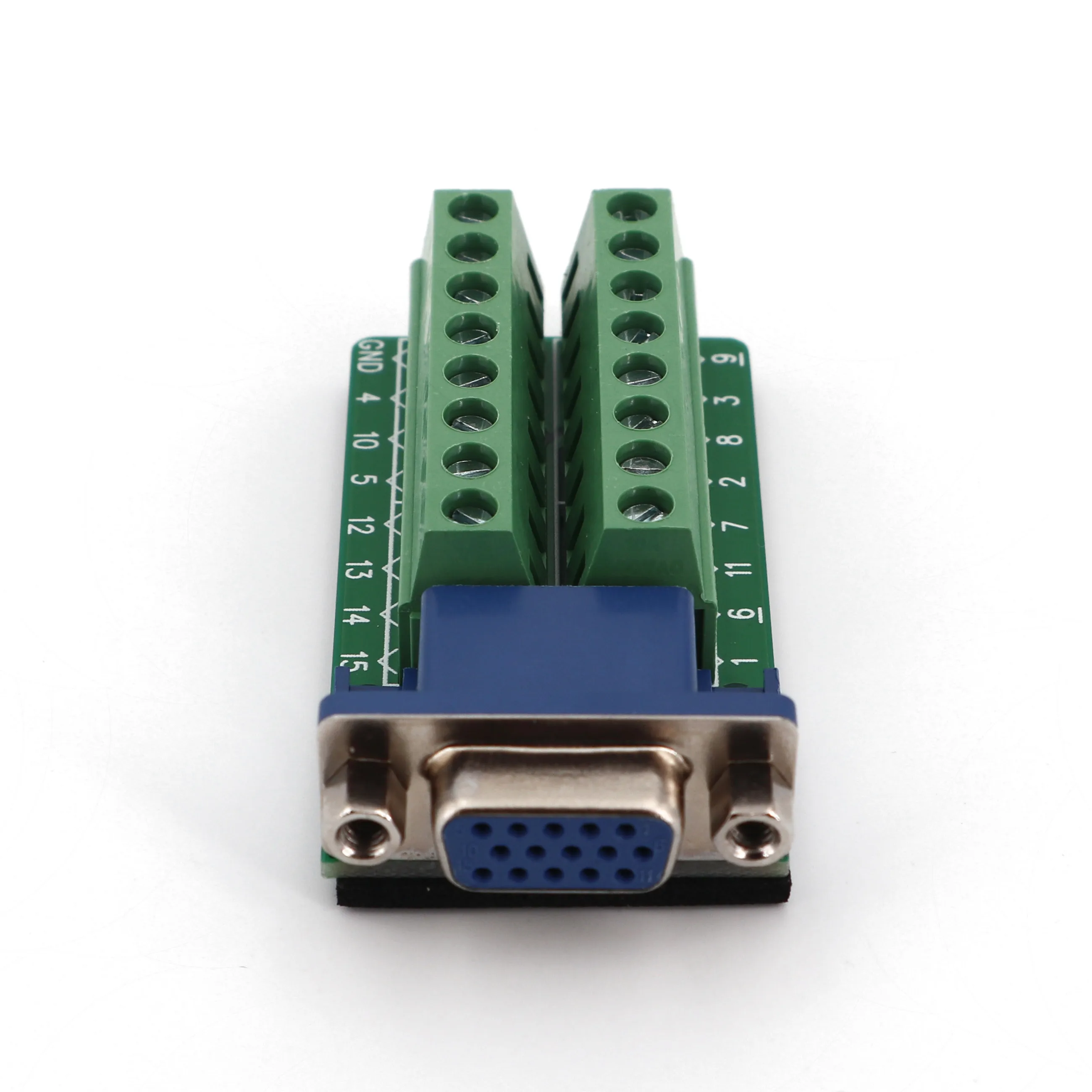 Розетка D SUB DB15 VGA 3 ряда 15 контактный разъем разрывные клеммы PCB Адаптер платы