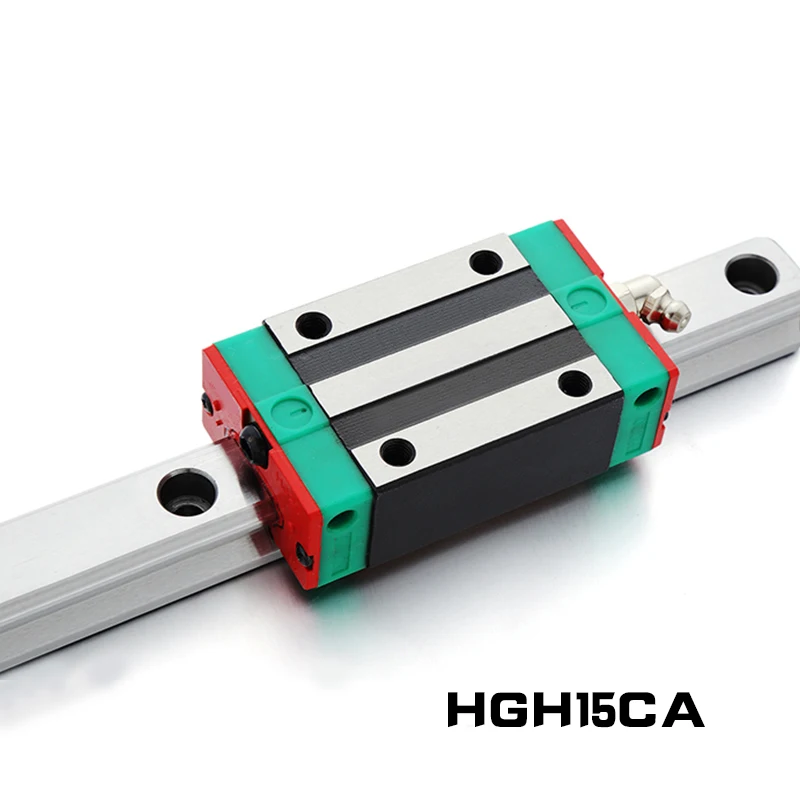 2 шт. HGH15 :2 линейная направляющая Ширина 15 мм длина + 4 HGH15CA скользящие блочные