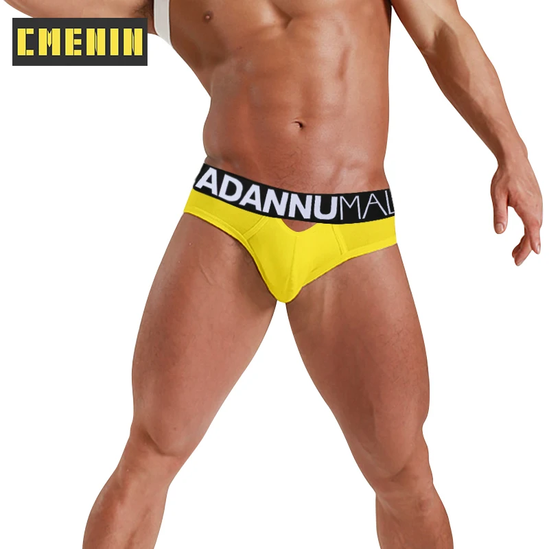 

Трусы-джоки мужские с U-образным мешочком AD7125, хлопковые удобные трусы-брифы, сексуальное нижнее белье для геев, танга, 2022