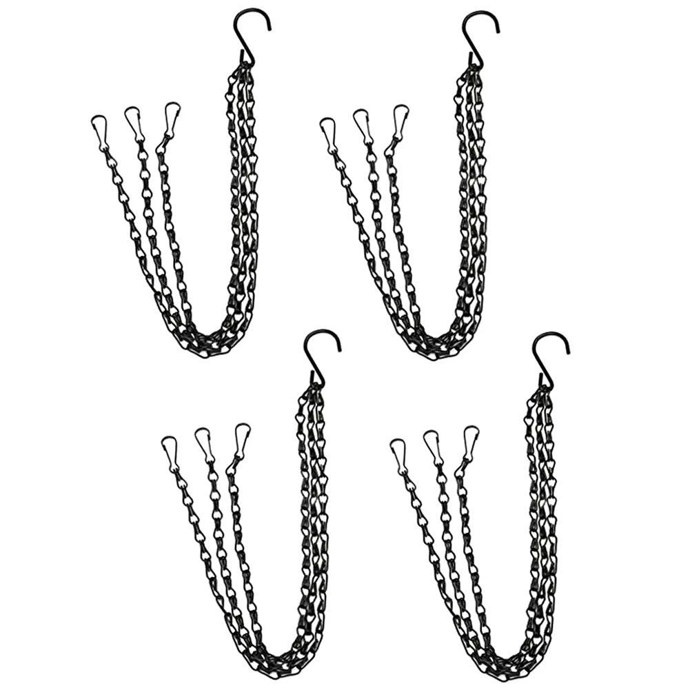 3 Chains Hanging Pendant Chain Suspension Pot Flowers Basket Plants Replacement Feeders Lanterns Garden Decoration | Дом и сад