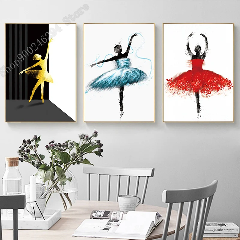 Алмазная 5d Вышивка в виде балерины 3 шт.|Алмазная мозаика и вышивка| |