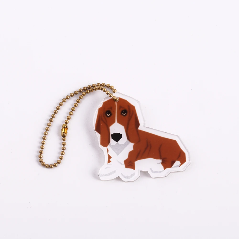 Модный милый Вельш Брелок корги животное собака брелок креативный простой