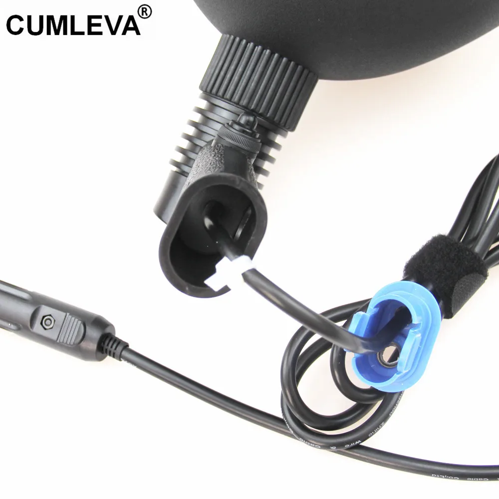 Галогенный морской прожектор 12 В 100 лм Вт прочная охотничья лампа из АБС пластика