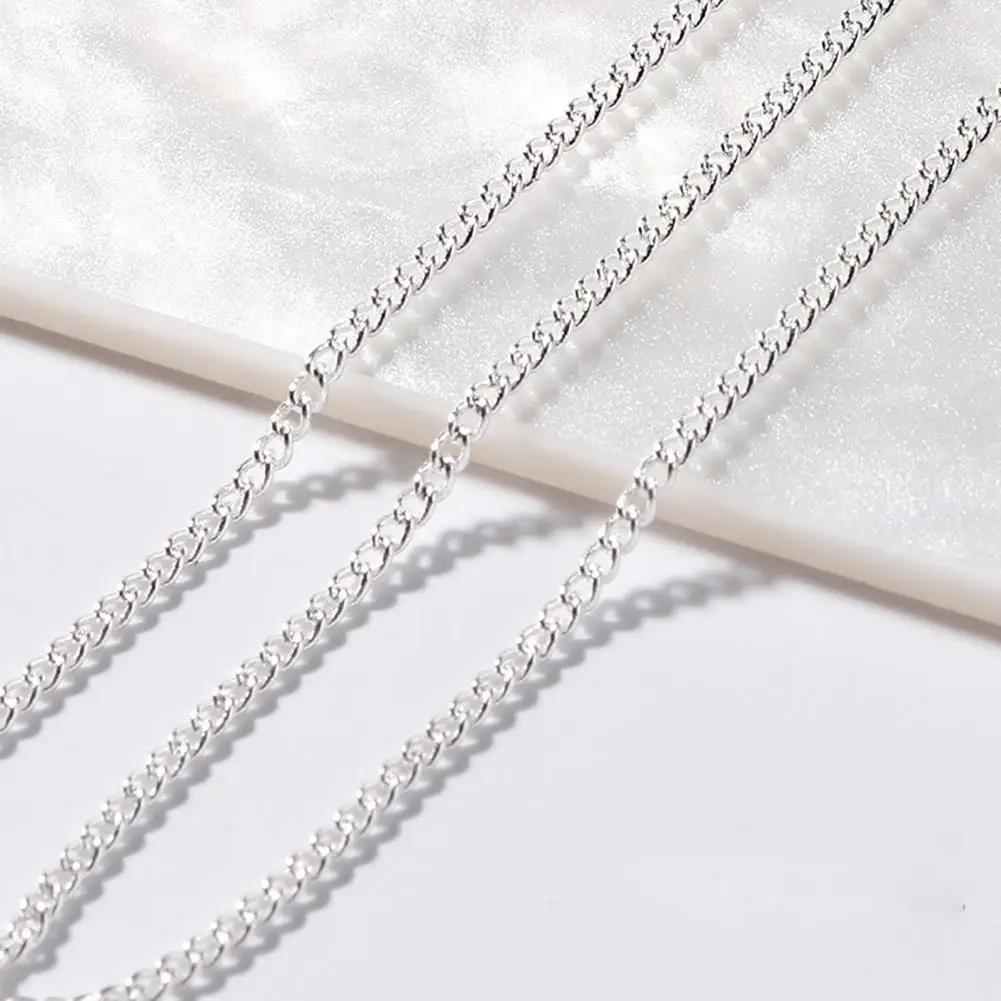 

3Pcs/Set Stylish Metal Nail Chains Charms Rhinestone 3D Decoration Lightweight Nail Decoration Chain DIY for Women