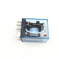 general purpose ly2nj hh62p hhc68a 2z electronic micro electromagnetic relay led lamp 10a 8 pins coil dpdt 12v 24v ac110v 220v