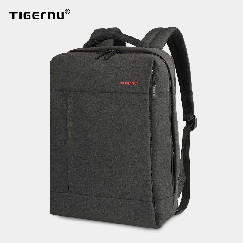 Tigernu бренд тонкий рюкзак зарядка через USB для мужчин 14 15 6 дюймов ноутбука женский