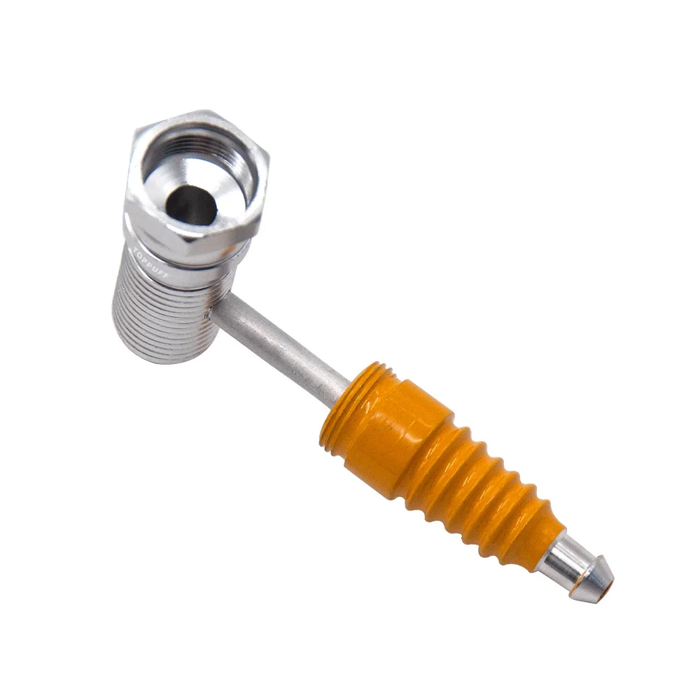 

TOPPUFF Metal Smoking Pipe Metal Spark Plug Shaped Pipe Disguise Tobacco Pipes for Smoking