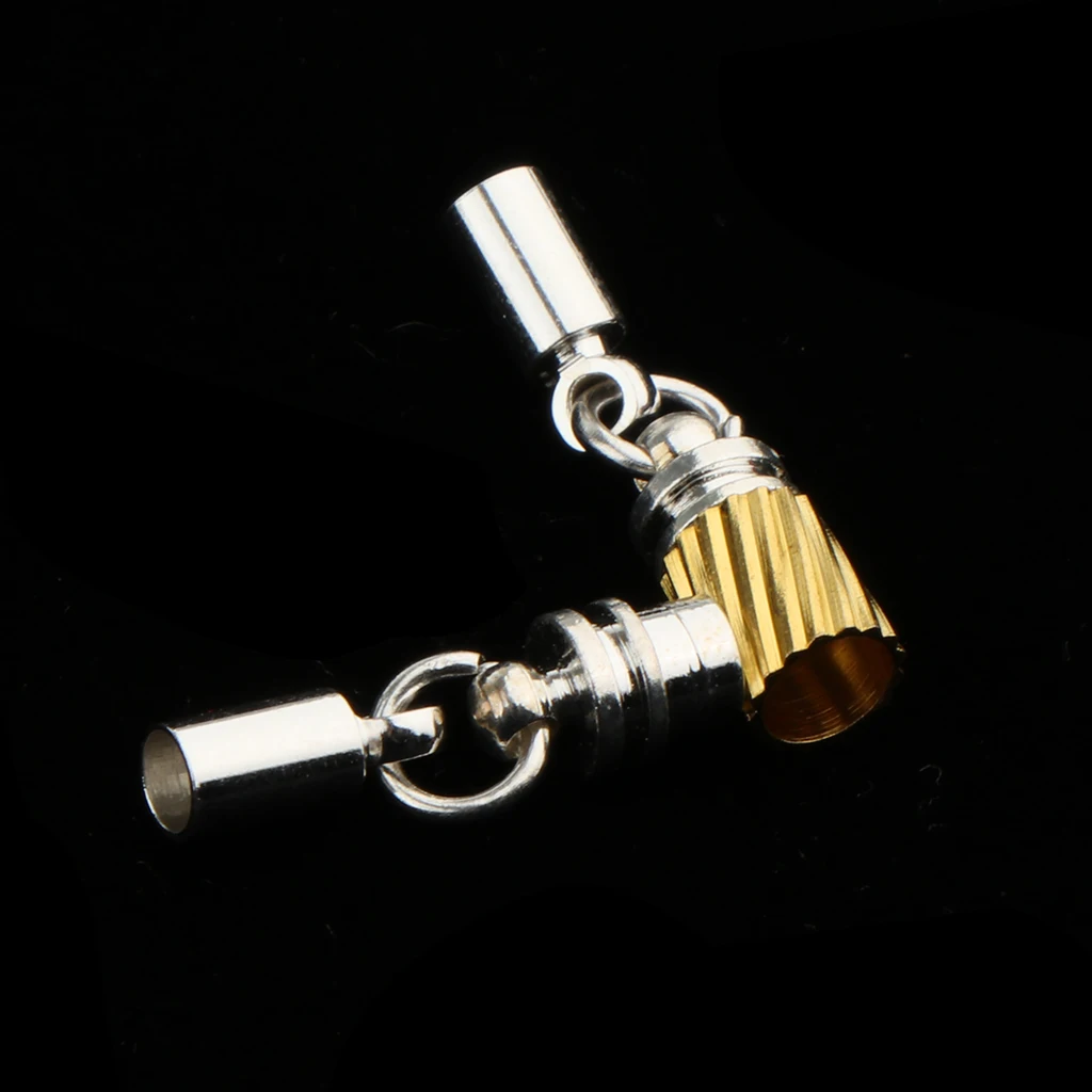 

Blesiya 5Pcs Cylinder Magnetic Clasps with Double Lobster Clasps