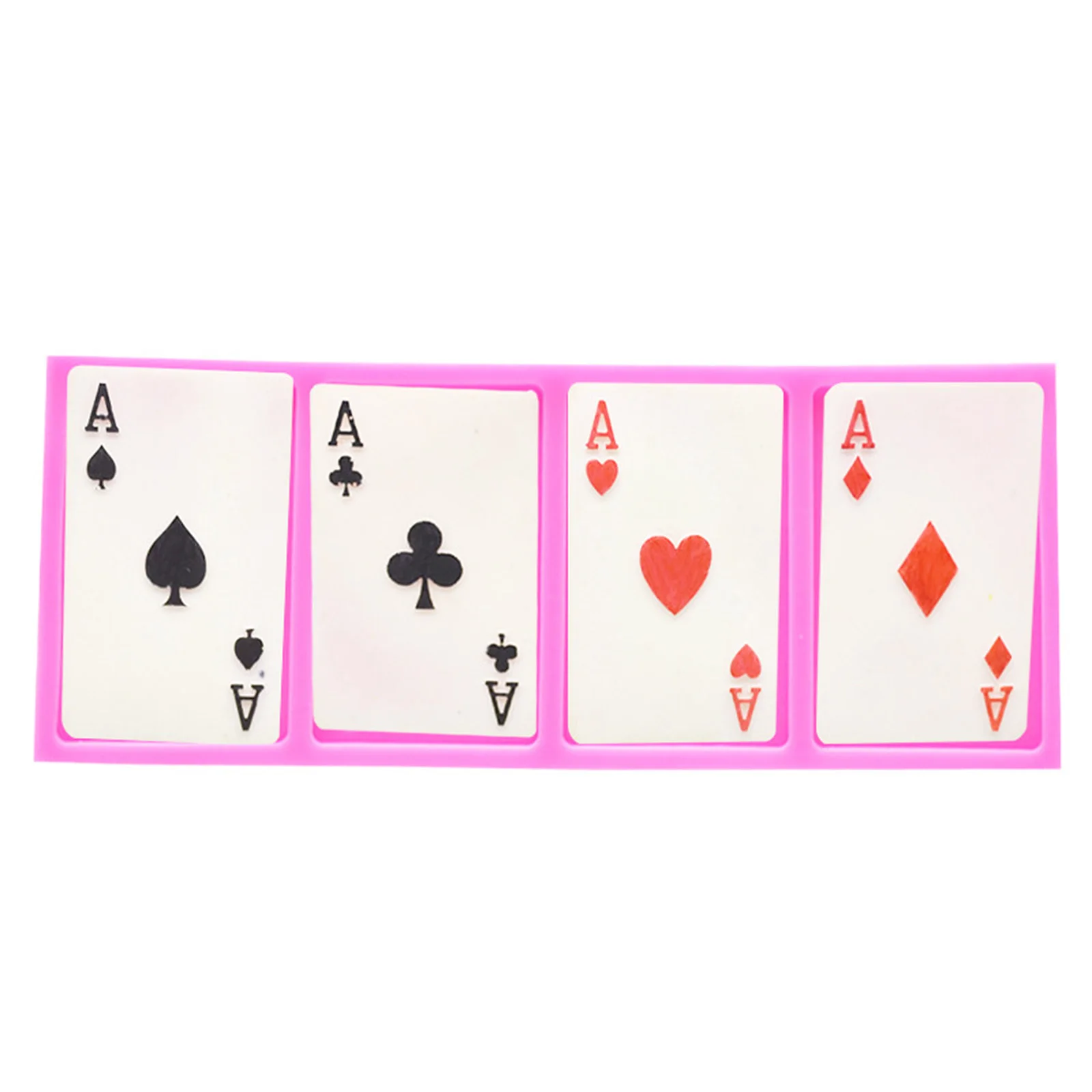 Игральных карт печенья прессформы торта покер шоколад из силиконовой формы