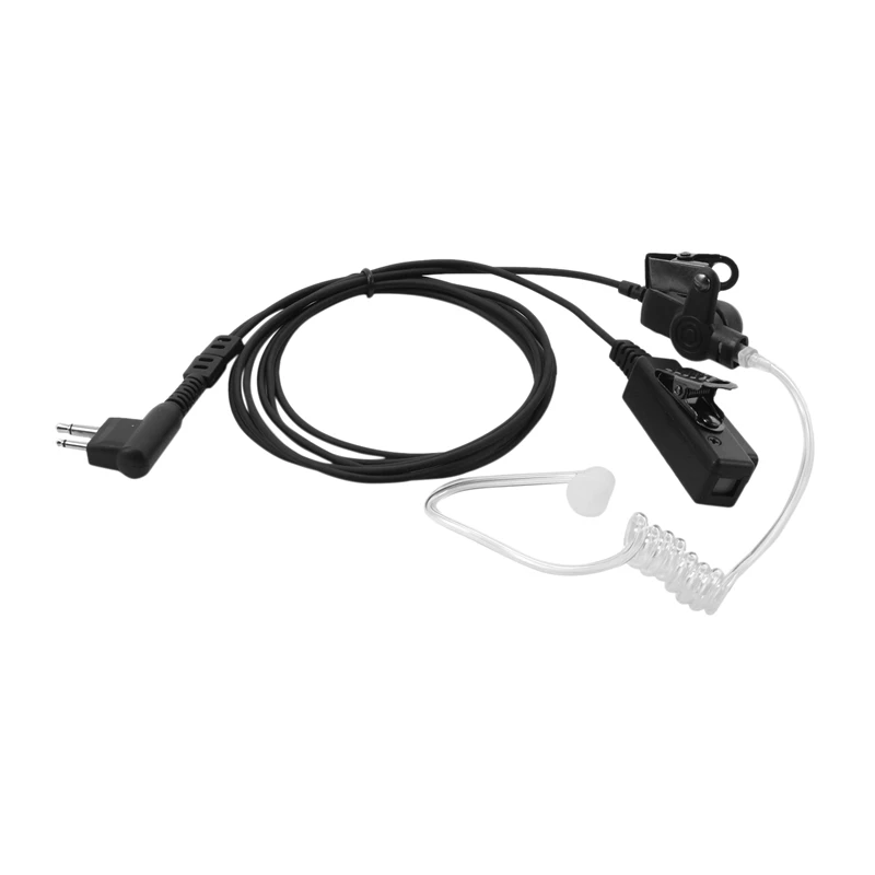 С надписью ФБР (FBI) наблюдения акустическая Воздушная трубка Гарнитура для Motorola