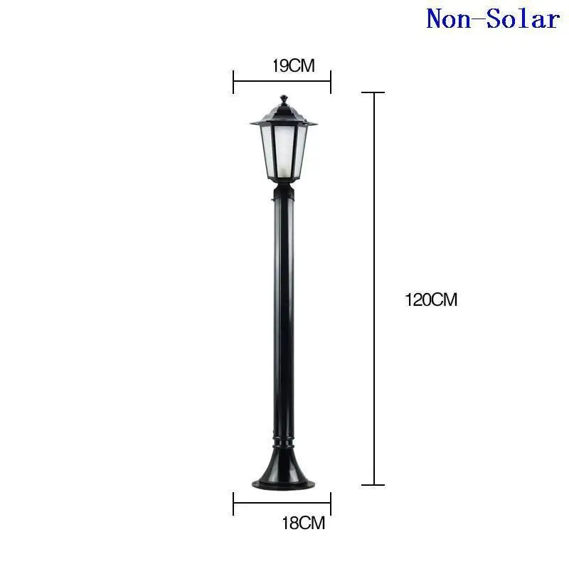 Jalan Style Bouwlamp Iluminador Jardin Straatverlichting напольный Sokak Lamba Off Lamp Uliczna Led Плаза уличный