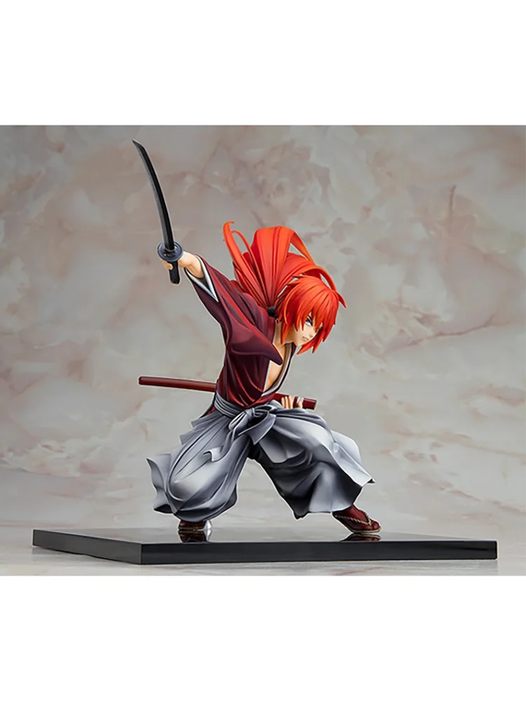 

Anime Rurouni Kenshin Figure Japanese classic HIMURA KENSHIN PVC Action Figure Anime figure Toys