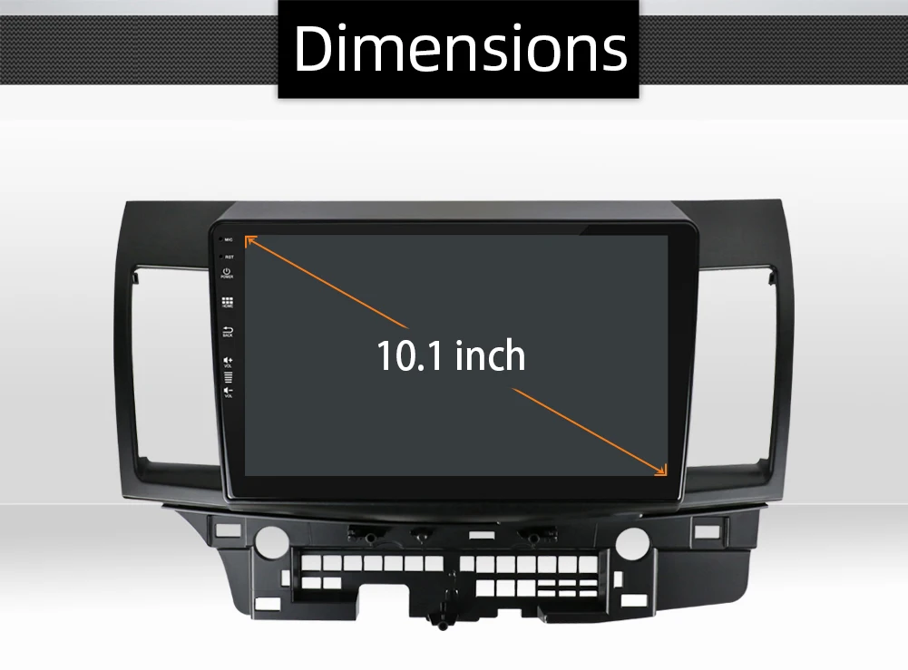 Автомагнитола 2 Din/1 Din мультимедийный плеер Android 10 0 для Mitsubishi Lancer 2006-2016 GPS навигация