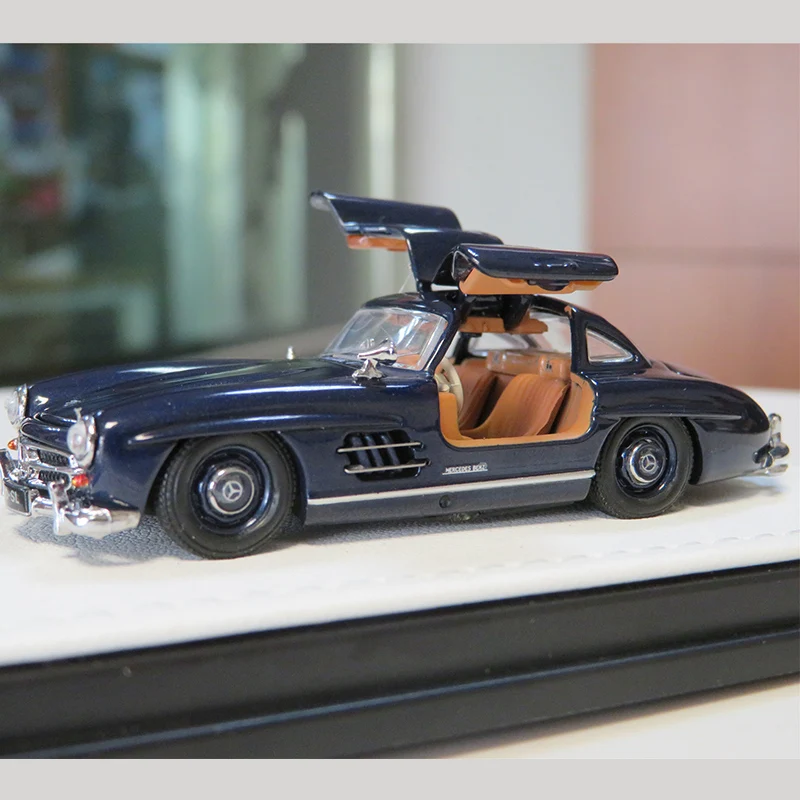 BSC 1/64 300sl W198 Puerta Abierta simulaci&oacute;n fundido a presi&oacute;n modelo de coche para coleccionar juguetes-4