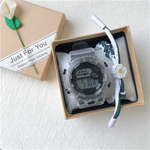 

Unicorn Watch Girl Boy Children Ins College Style Junior High School Students Korean Simple Waterproof Electronic Watch