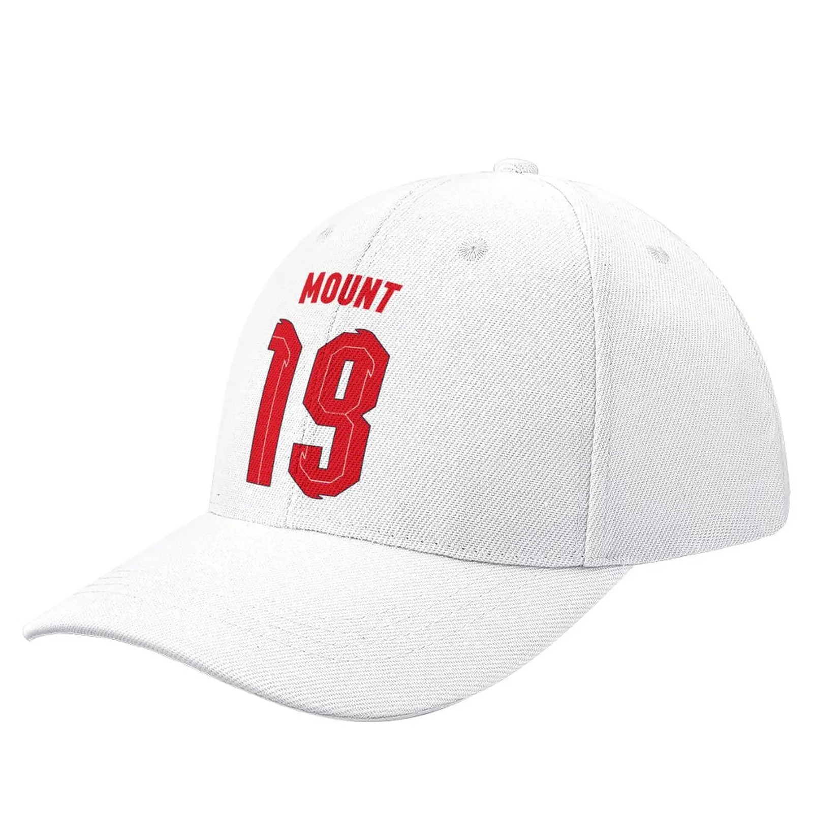 

Men Women Hat 19 Mason Mount Home Baseball Cap Wild Sun Shade Peaked Hats Adjustable Caps for Fans 100% Polyester